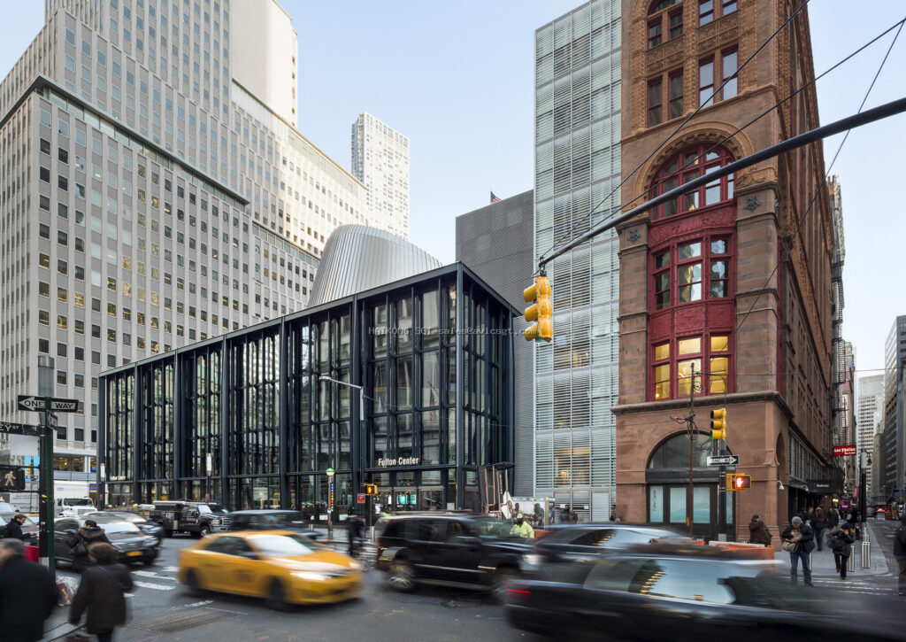 Fulton street transit center
