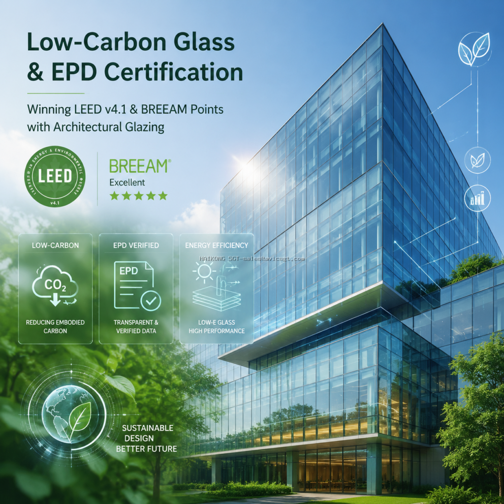 architectural low-e glass