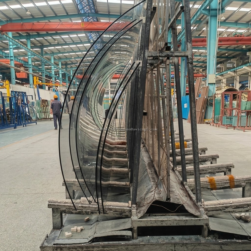 bent tempered glass