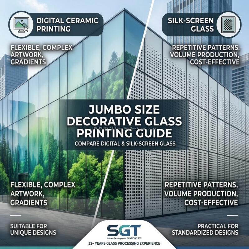 silk-screen glass